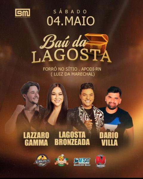 Lazzaro Gamma, Lagosta Bronzeada e Dario Villa - Baú da Lagosta