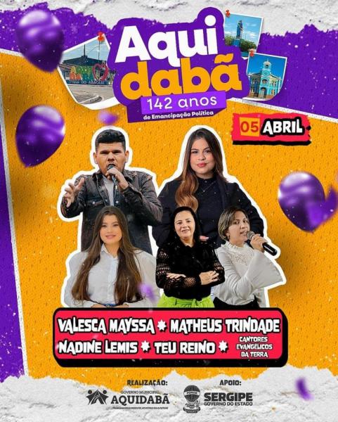 Valesca Mayssa, Matheus Trindade, Nadine Lemis e Teu Reino