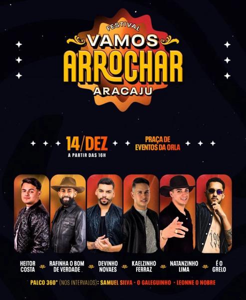 Heitor Costa, Rafinha O Bom de Verdade, Devinho Novaes, Kaelzinho Ferraz, Natnazinho Lima e É o Grilo - Vamos Arrochar Aracajú 2024