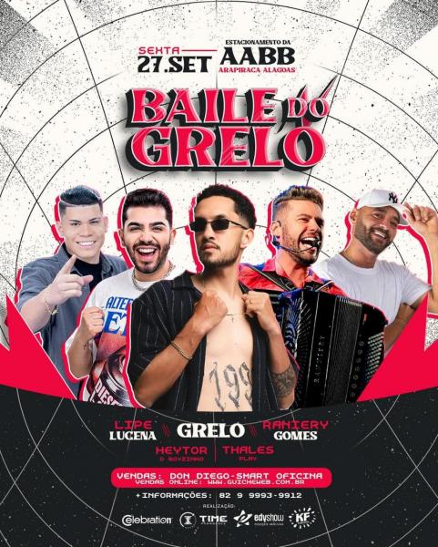 Grelo, Lipe Lucena, Raniery Gomes ,Heytor O Boyzinho e Thales Play - Baile do Grelo