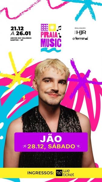 Jão - Praia Music 2024