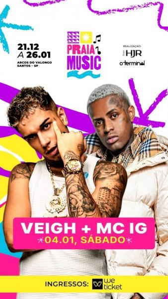 Veigh e Mc IG - Praia Music