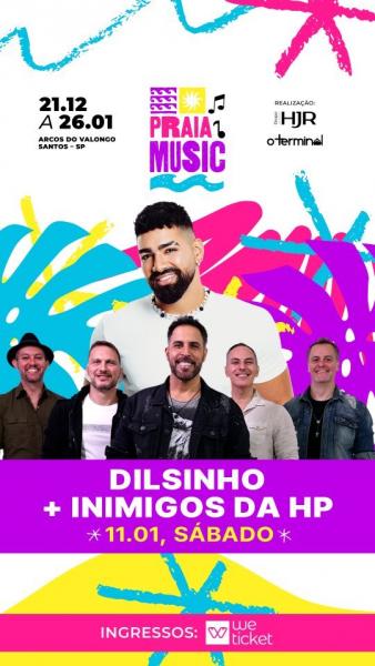 Dilsinho e Inimigos da HP - Praia Music