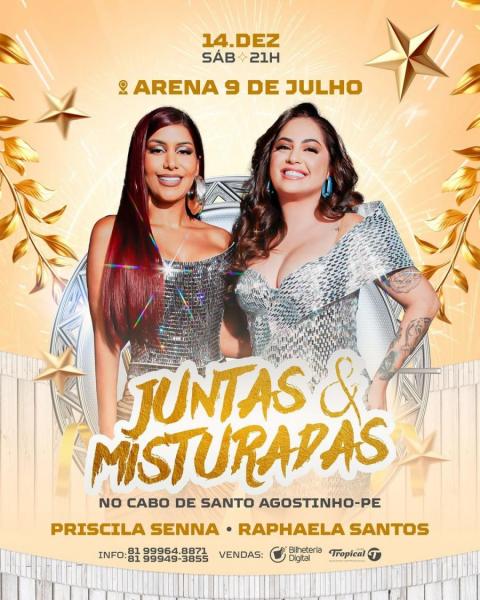 Priscila Senna e Raphaela Santos - Juntas & Misturadas