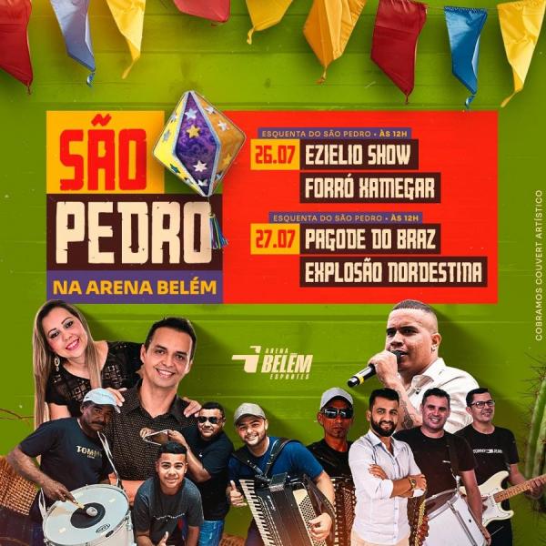 Ezielio Show e Forró Xamegar - São Pedro