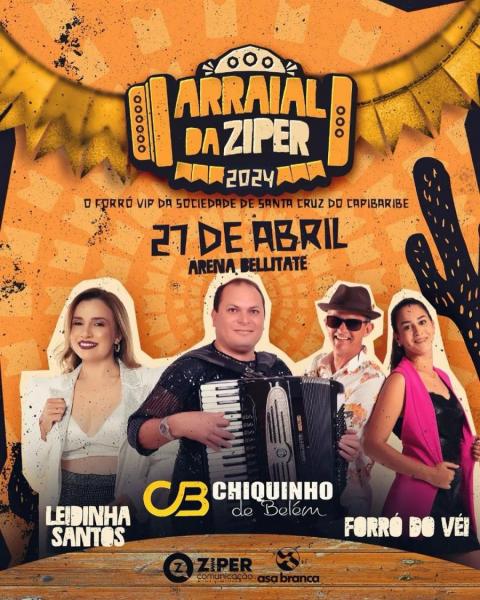 Chiquinho de Belém, Leidinha Santos e Forró do Véio - Arraial da Ziper