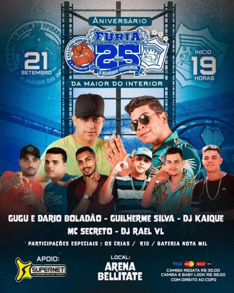 Gugu & Dário Boladão, Ghuilherme Silva, Dj Kaique, Mc Secreto e Dj Rael VL - Aniversário da Fúria Jovem
