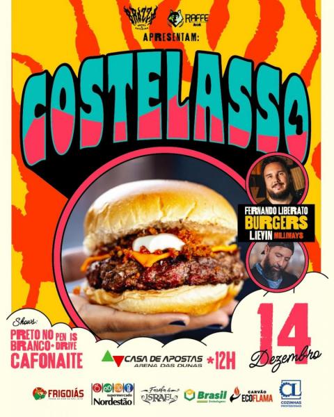Preto no Branco, Pin is Drive e CAfonaite - Costelasso 2024