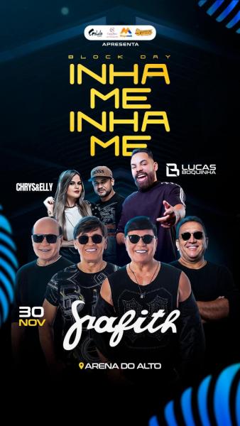 Chrys e Elly, Lucas Boquinha e Banda Grafith - Block Day Inhame Inhame 2024
