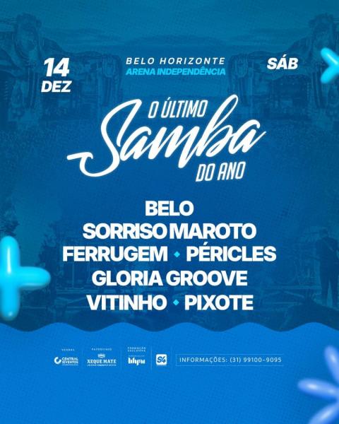 Sorriso Maroto, Belo, Péricles, Ferrugem, Gloria Groove, Pixote e Vitinho - O Último Samba do Ano