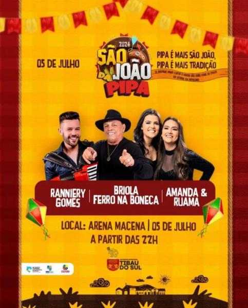 Ranniery Gomes, Briola & Ferro na Boneca e Amanda & Ruama - São João da Pipa