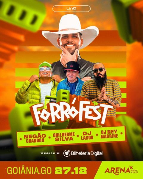 Negão Chandon, Guilherme Silva, Dj Lagoa e Dj Ney MAgrine - Forró Fest 2024
