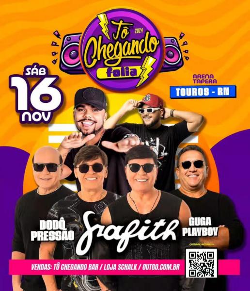 Banda Grafith, Dodô Pressão e Guga Playboy - Tô Chegando Folia Touros