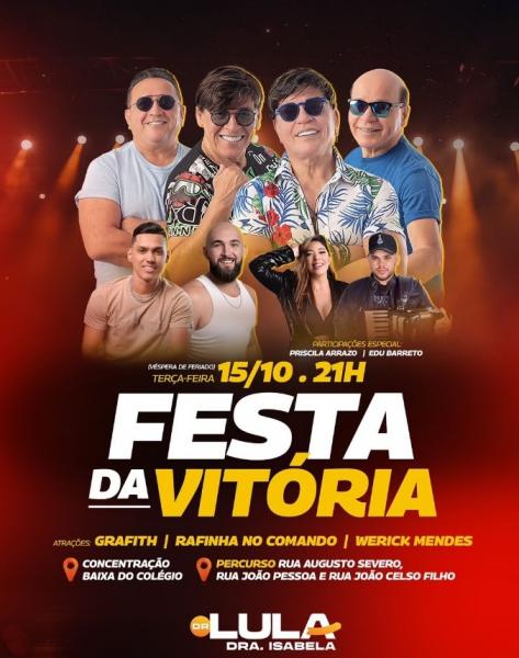 Grafith, Rafinha no Comando e Werick Mendes - Festa da Vitória