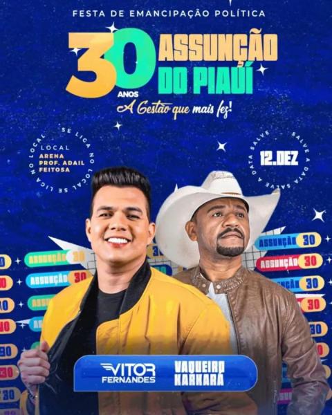 Vitor Fernandes e Vaqueiro Karkará