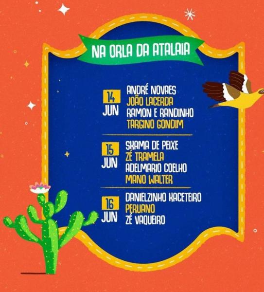 André Novaes, João Lacerda, Ramon & Randinho e Targino Gondim
