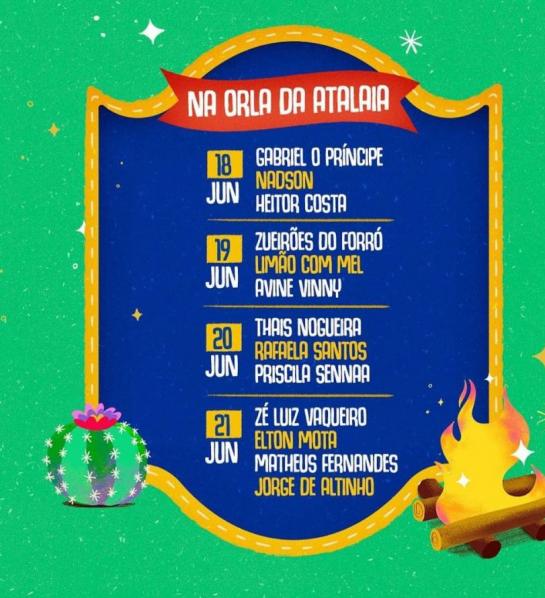Zé Luiz Vaqueiro, Elton Mota, Matheus Fernandes e Jorge de Altinho