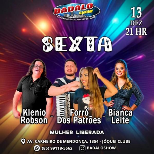 Forró dos Patrões, Klenio Robson e Bianca Leite