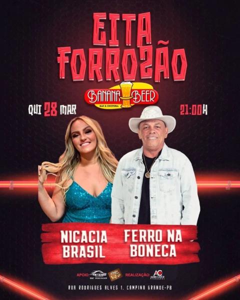 Nicácia Brasil e Ferro na Boneca - Eita Forrozão