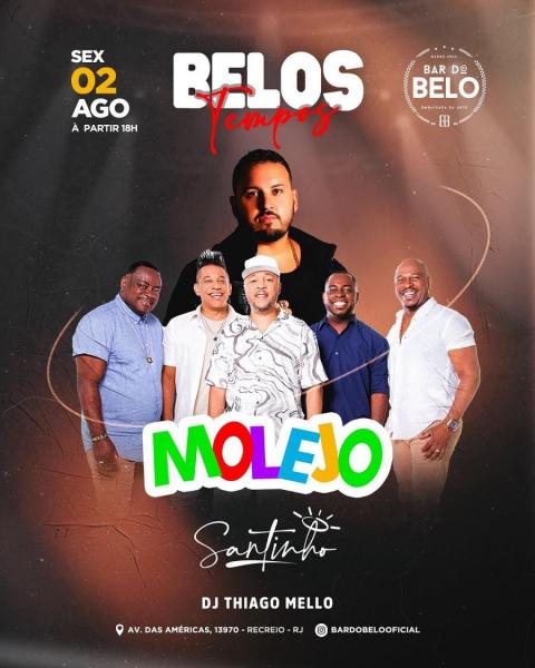 Molejo e Fabricio Santinho - Belos Tempos