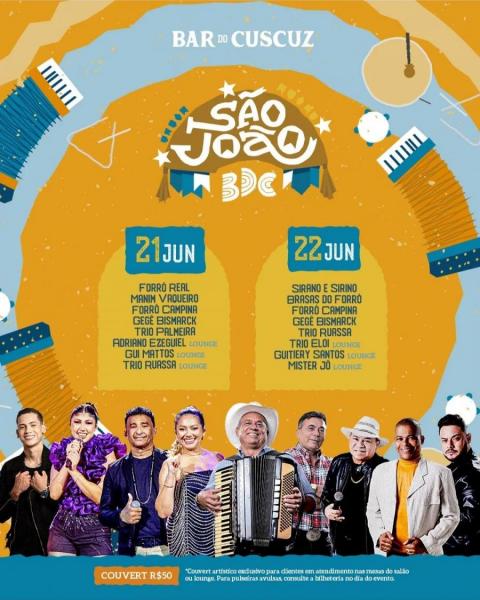 Forró Real, Manim Vaqeiro, Forró Campina, Gegê Bismark e Adriano Ezeguiel - São João BDC