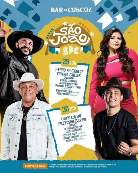 Ferro na Boneca, Raynel Guedes, Duquinha, Forró Campina e Jeito Nordestino - São João BDC