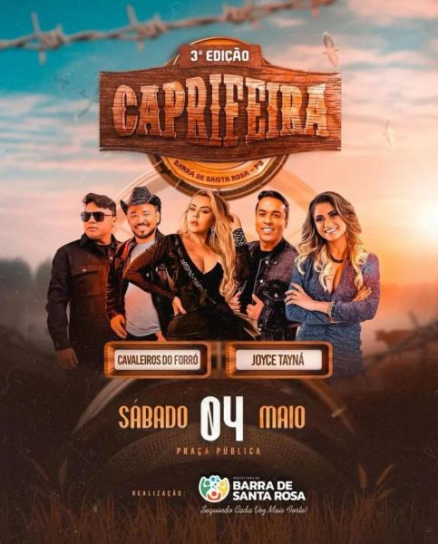 Cavaleiros do Forró e Joyce Tayná - 3ª Caprifeira