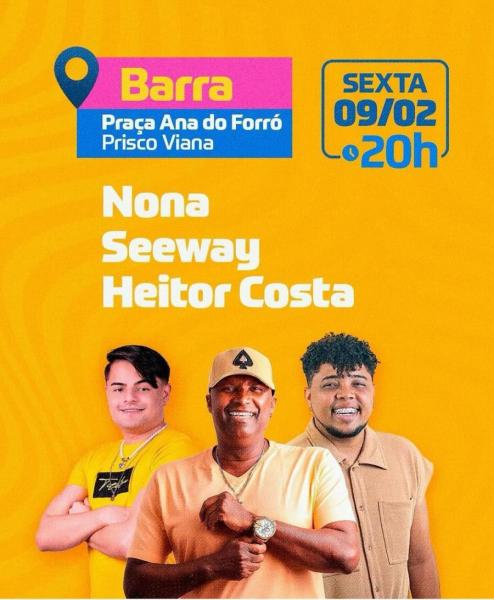 Nona, Seeway e Heitor Costa