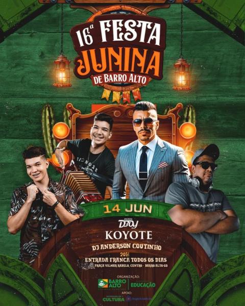 Banda D´Boy, Koyote e Dj Anderson Coutinho