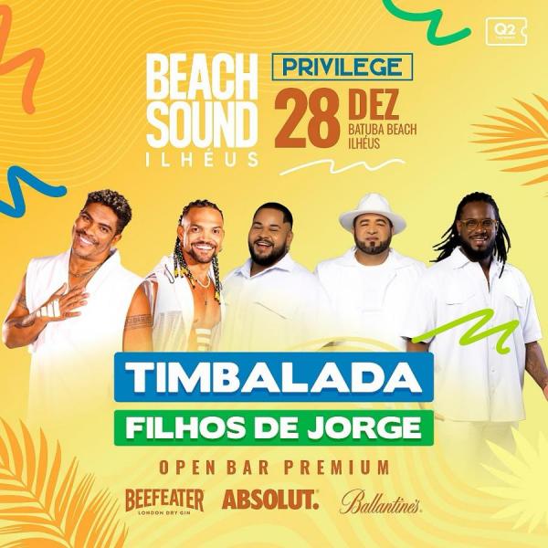Timbalada e Filhos de Jorge - Privilege Beach Sound