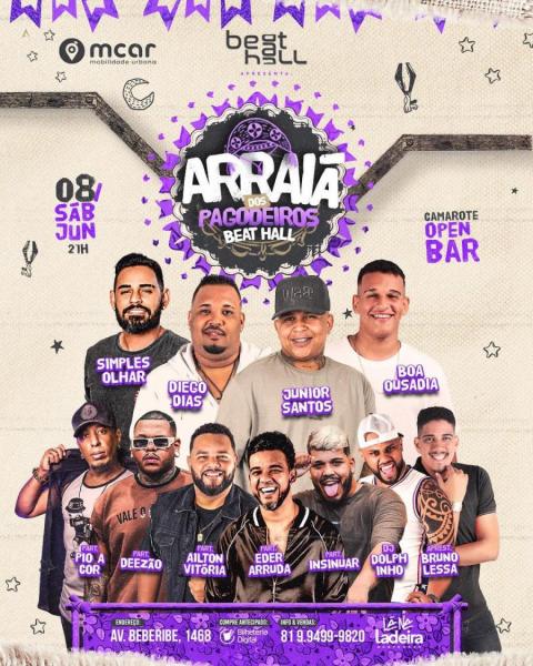 Simples OIhar, Diego Dias, Junior Santos e Boa Ousadia - Arraiá dos Pagodeiros