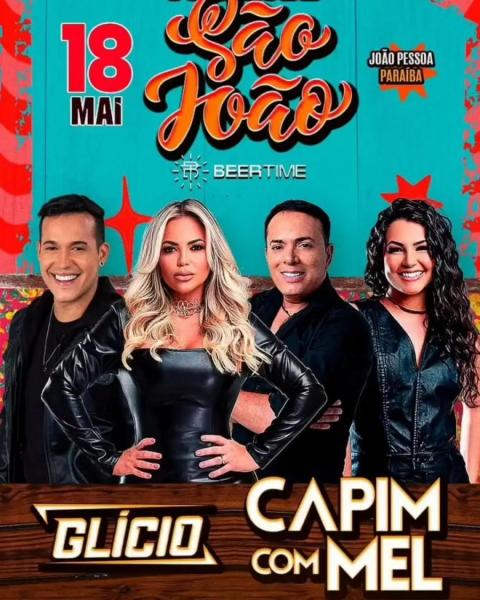 Glício e Capim com Mel - São João Beertime