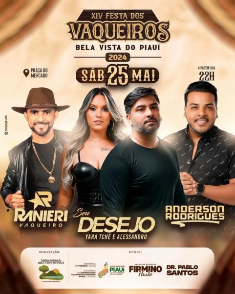 Seu Desejo, Ranieri Vaqueiro e Anderson Rodrigues - XIV Festa dos Vaqueiros