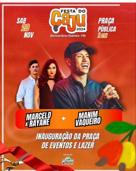 Manim Vaqueiro e Marcelo & Rayane - Festa do Caju 2024