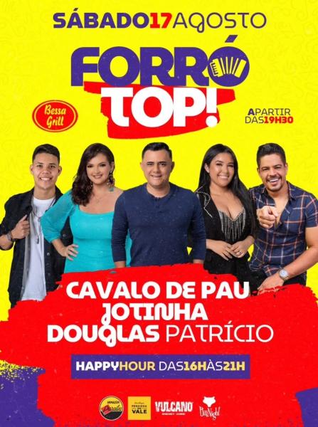 Cavalo de Pau, Jotinha e Douglas Patrício - Forró Top