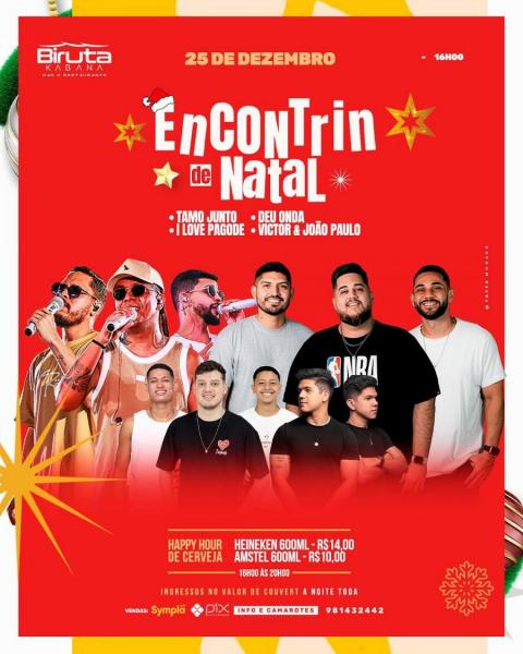 Tamo Junto, Deu Onda, I Love Pagode e Victor & João Paulo - Encontrin de Natal