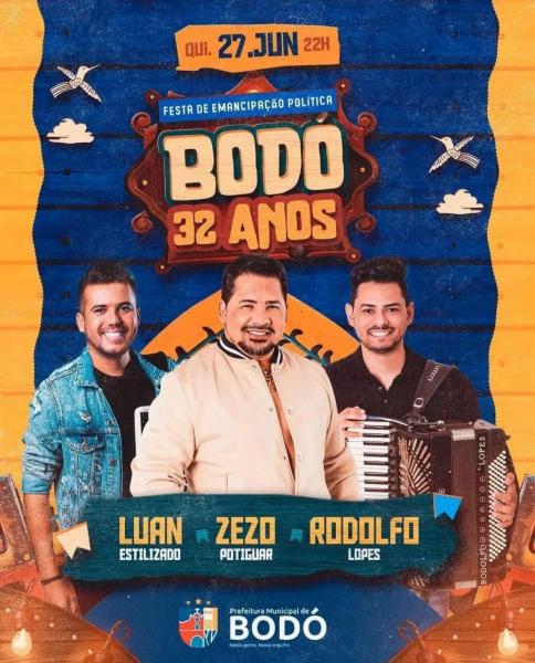 Luan Estilizado, Zezo Potiguar e Rodolfo Lopes