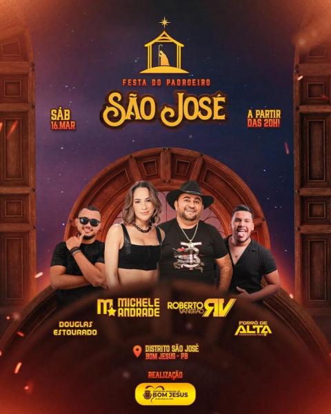 Michele Andrade, Roberto Vaneirão, Douglas Estourado e Forró de Alta - Festa de São José