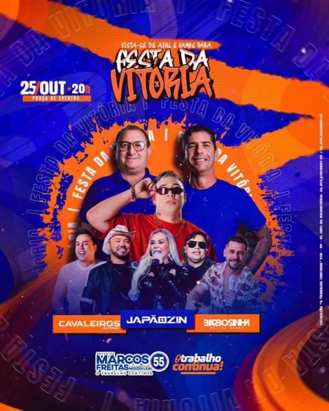 Japãozin, Cavaleiros do Forró e Barbosinha Batida Massa - Festa da Vitória