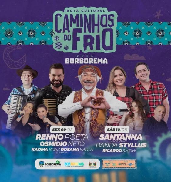Renno Poeta, Osmídio Neto, Kaoma Braz e Rosana Karla - Caminhos do Frio 2024