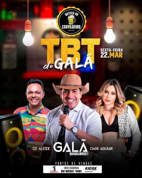 Galã, Dj Alexx e Dani Aguiar - TBT do Galã