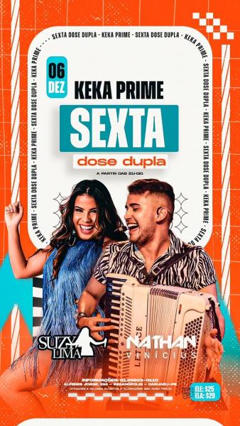 Suzy Lima e Nathan Vinícius