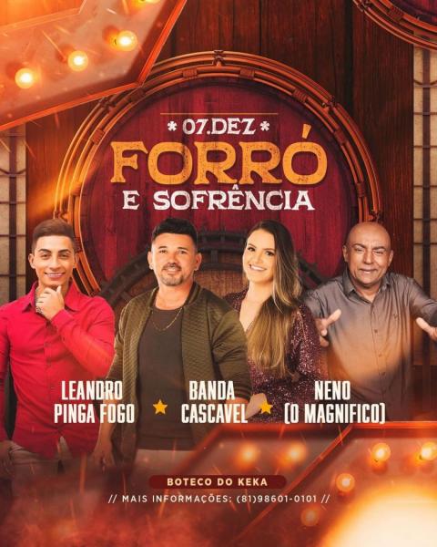 Banda Cascavel, Neno O Magnífico e Leandro Pinga Fogo - Forró & Sofrência