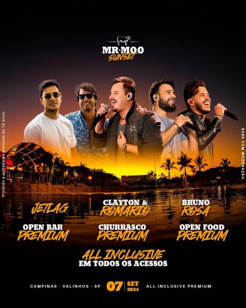 Clayton & Romário, Bruno Rosa e Jetlag - Mr. Moo Sunset