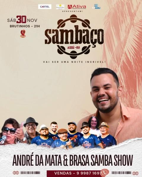 André da Mata e Brasas Samba Show - Sambaço 2024