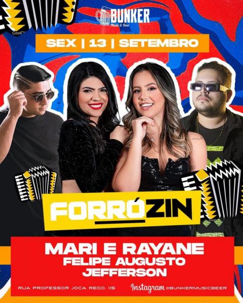 Mari & Rayane, Felipe Augusto e Jefferson - Forrózin