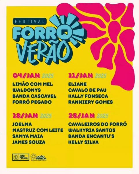 Joelma, Mastruz com Leite, Sâmya Maia e James Souza - Forró Verão 2025