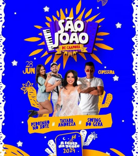Pedrinho no Xote, Tayara Andreza e Swing do Gera
