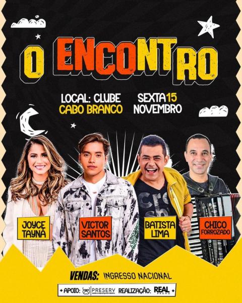 Joyce Tayná, Victor Santos, Batista Lima e Chico Forrozado - O Encontro
