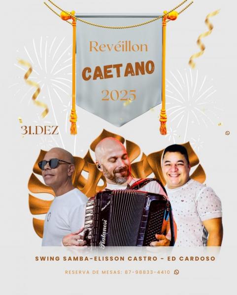 Swing Samba, Elisson Castro e Ed Cardoso - Réveillon Caetano 2025